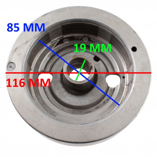 Volano Motoplat Mini6 9600166-1 KTM...