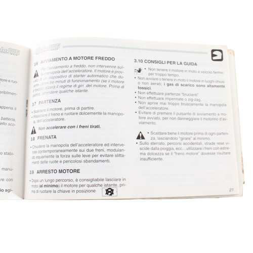 Manuale uso e manutenzione Malaguti...