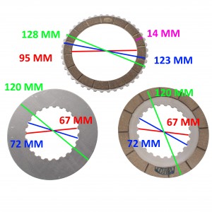 Kit dischi frizione Surflex...