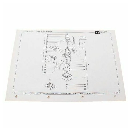 Catalogo ricambi Cagiva Elefant 2 200...