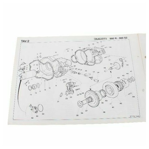 Catalogo ricambi Ducati 900 Replica e...