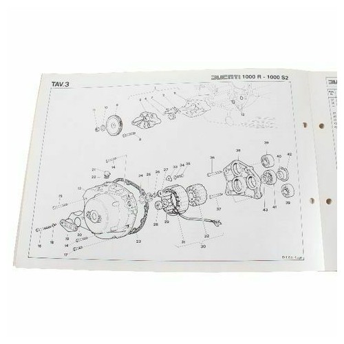 Catalogo ricambi Ducati 1000 Replica...