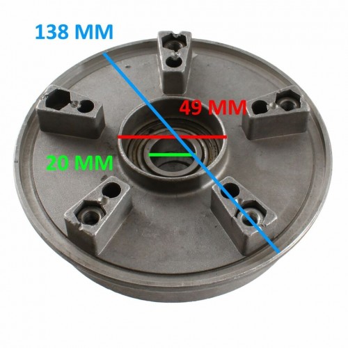 Mozzo posteriore porta corona per...