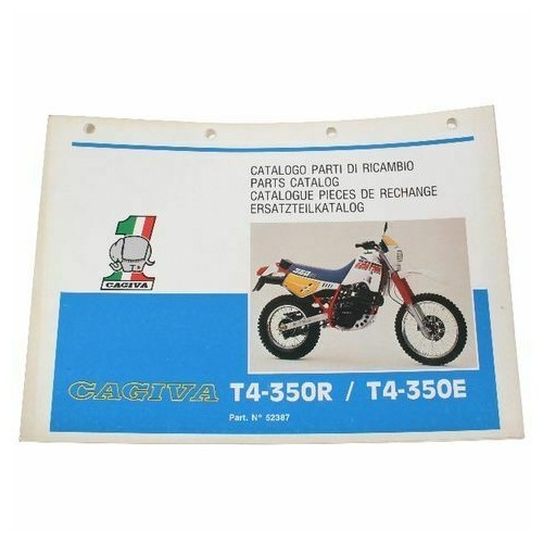 Catalogo ricambi Cagiva T4 350 E e R...