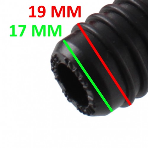 Coppia terminali manubrio moto ciclo...