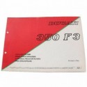 Catalogo ricambi Ducati 350 F3
