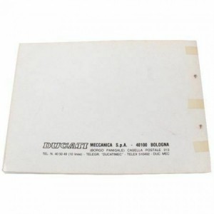 Catalogo ricambi Ducati 350 F3 2