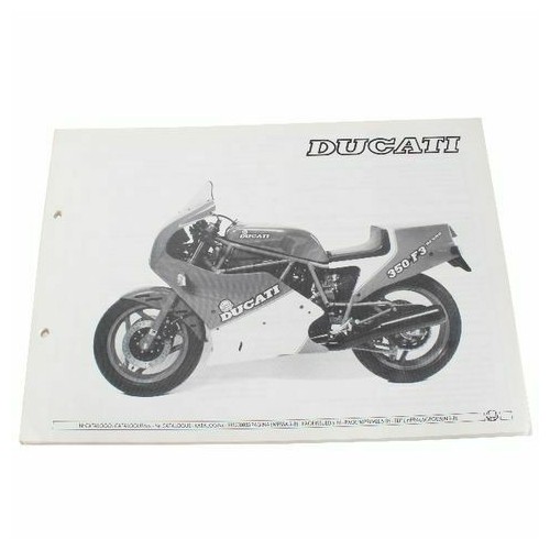 Catalogo ricambi Ducati 350 F3