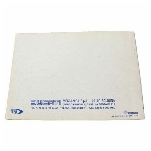 Catalogo ricambi Ducati 500 SL Pantah