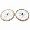 Coppia ruote bici bimbo epoca 20 x 1 1/4