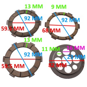 Kit dischi frizione Franco... 2