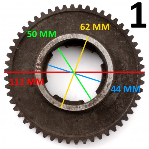 Ingranaggio 1 marcia Vespa 125 dal 1949