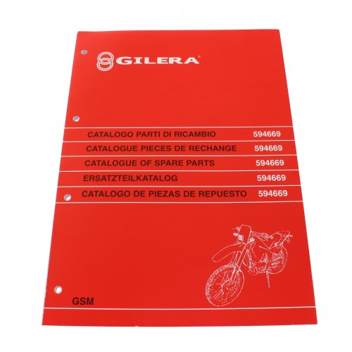 Catalogo ricambi Gilera GSM