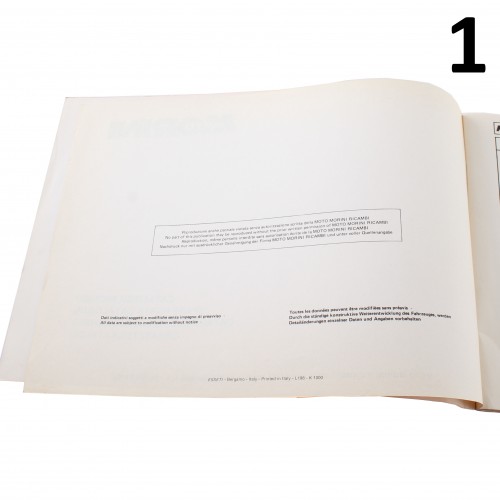 Catalogo ricambi Moto Morini Kanguro...