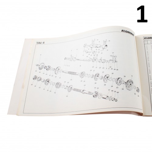 Catalogo ricambi Moto Morini Kanguro...