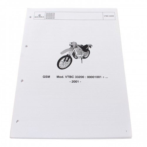 Catalogo ricambi Gilera GSM