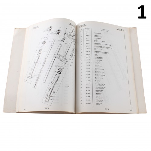 Catalogo ricambi Moto Morini 500 W 5V