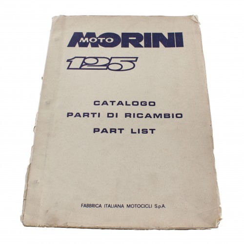 Catalogo ricambi Moto Morini 125 H 6...