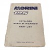 Catalogo ricambi Moto Morini 125 H 6 marce