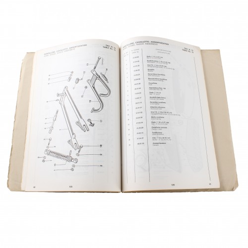 Catalogo ricambi Moto Morini 125 H 6...