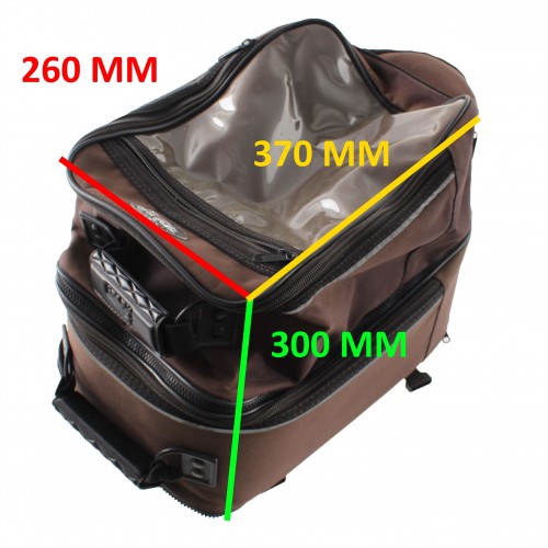 Borsa doppia a zaino da serbatoio...