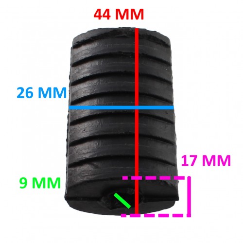 Gomma pedale cambio ciclomotori epoca