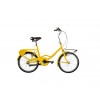 Bicicletta Casadei industriale Cantiere gialla del 20