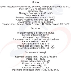 Pit Bike Kayo TS90... 2