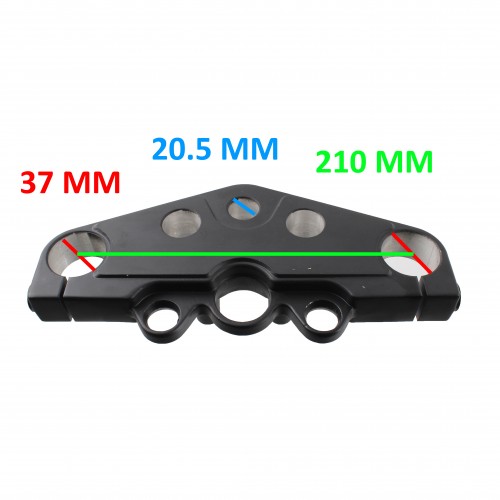 Piastra superiore forcella Keeway...