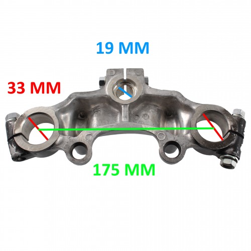 Piastra superiore sterzo Suzuki GS