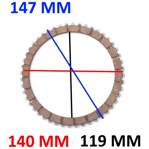 Dischi frizione Laverda 125 LB e LB1