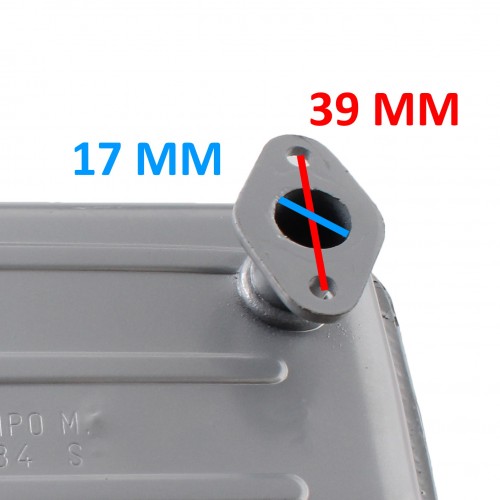 Marmitta Minarelli V1 monomarcia