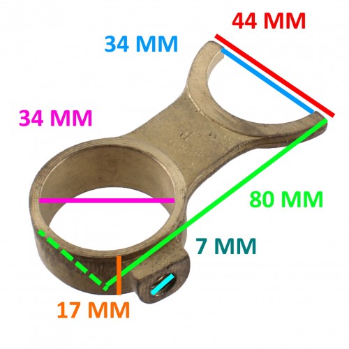 Forchetta cambio Benelli 5V Guzzi Nibbio