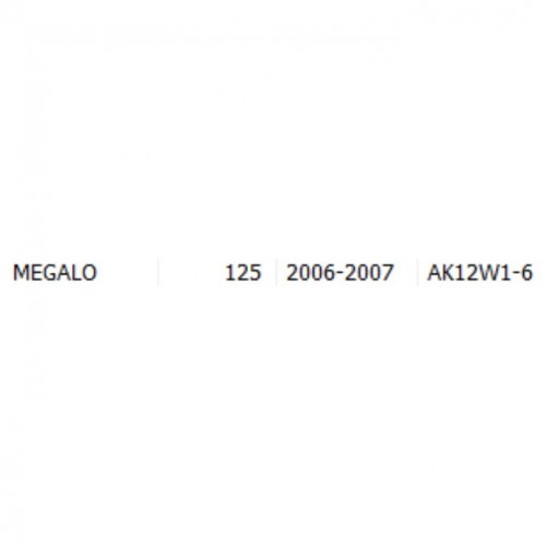 Cavo trasmissione gas Sym Megalo