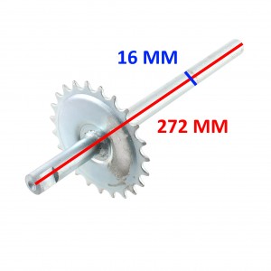 Asse pedali da 23 denti... 2