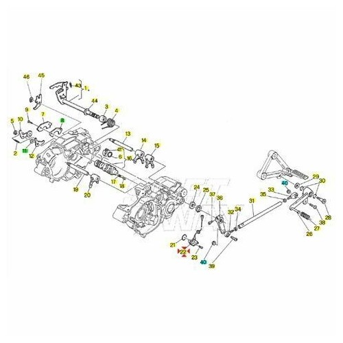 Interruttore folle Cagiva Mito Raptor...