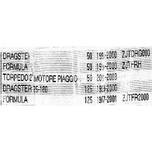 Sonda livello olio Italjet Formula