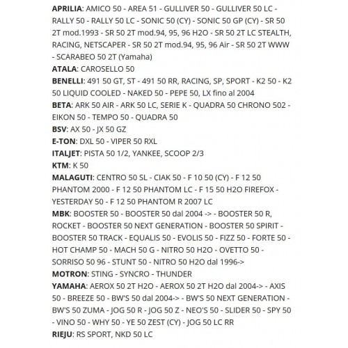 Biella Polini 2100007 Yamaha Aerox...