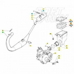 Rete filtro aria Aprilia RS... 2