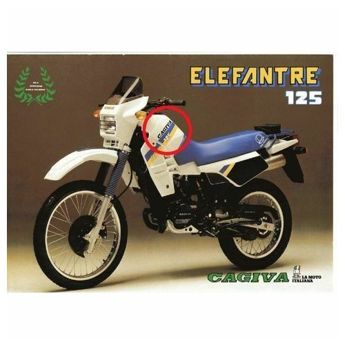 Coppia adesivi fianco serbatoio...