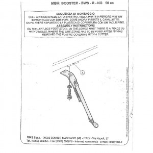 Cavalletto laterale Yamaha... 2