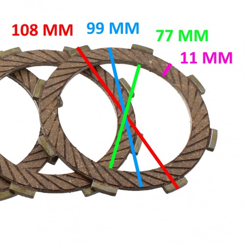 Kit dischi frizione Kawasaki Kaze 115 R