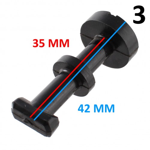 Vite plastica bandine laterali Ciao...