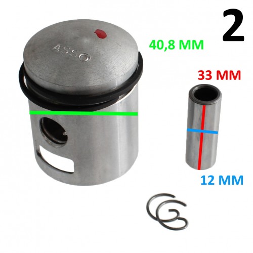 Pistone Asso 949 Benelli Sport 49 2T