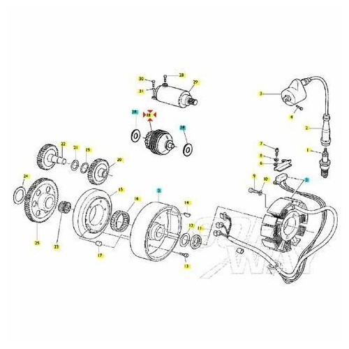 Limitatore di coppia Husqvarna TE 610...