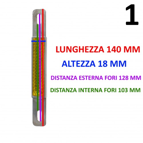 Catadiottri per pedali bici epoca