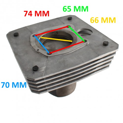 Cilindro diametro 66 mm Gilera T4 200
