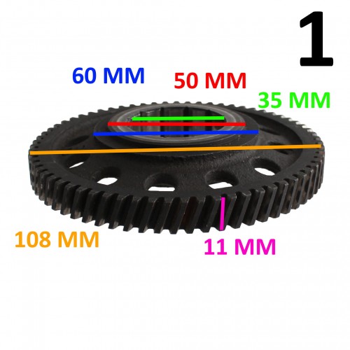 Ingranaggio condotto frizione Garelli...