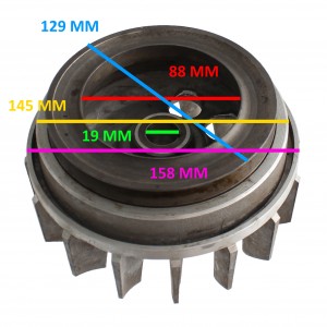 Volano Piaggio Ape 175 AD1... 2