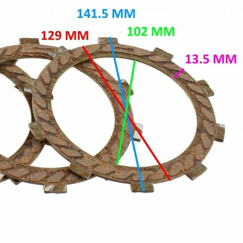 Kit dischi frizione Gilera Dakota 350...